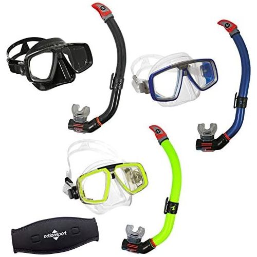  Aqua Lung Aqualung * Premium * Snorkel Set + Air Silicone Valve