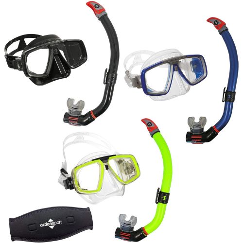  Aqua Lung Aqualung * Premium * Snorkel Set + Air Silicone Valve