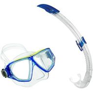 Aqua Lung Sport, Oyster + Airflex LX, Maske und Schnorchel Set-blau