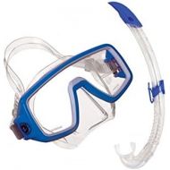 Aqua Lung Sport Tauchmaske und Schnorchel-Set Planet LX/Airflex LX, Unisex, blau, Einheitsgroesse