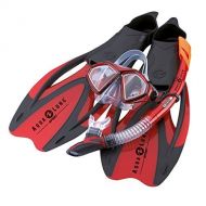Aqua Lung Sport Proflex X Set aus Maske, Schnorchel und Flossen L rot