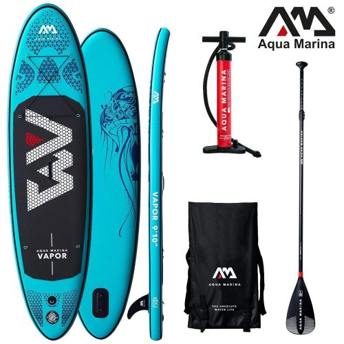  Aqua Marina Vapor 2019 SUP Board Inflatable Stand Up Paddle Surfboard Paddel