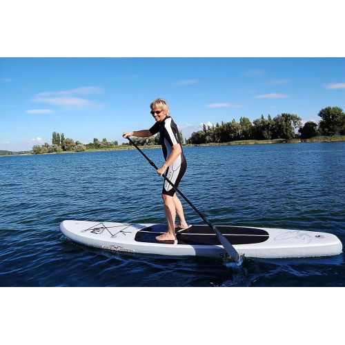  Aqua Marina Carbon Fiber Adjustable Paddle for Stand up Paddle Board SUP