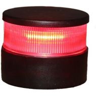 Aqua Signal All Round Red LED Navigation Light with Black Housing