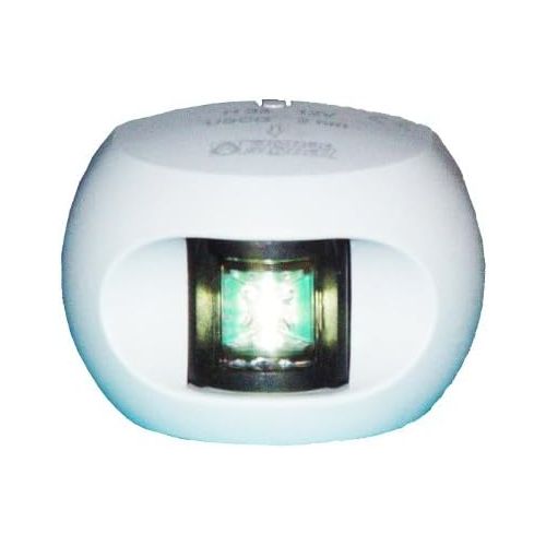  Aqua Signal 12-Volt White Housing LED Stern 2 Mile Side Mount Light
