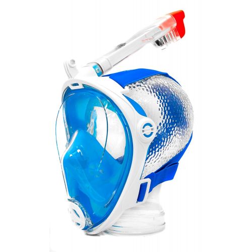  Aqua Speed Tauchmaske Tauchermaske - Vollmaske - Vollgesichtsmaske - Schnorchelmaske - Mit Kamerahalterung - #AsSpectra