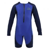 Aqua Sphere Stingray Long Sleeve Wet Suit, Blue Long Sleeve, 8