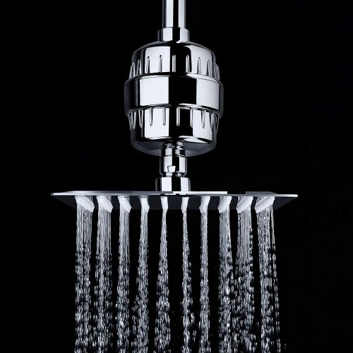  AquaBliss High Output Revitalizing Shower Filter - Reduces Dry Itchy Skin, Dandruff, Eczema, and Dramatically Improves The Condition of Your Skin, Hair and Nails - Chrome (SF100)