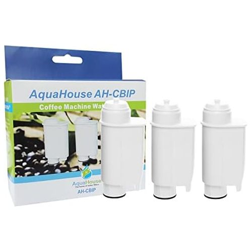  AquaHouse Ah Cbip Compatible Water Filter Cartridges 3?Pack for Coffee Machines Saeco CA6702/00?Brita Intenza + Water Filter for Fully Automated Coffee Machines