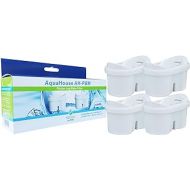 Aqua House Water Filter Cartridges Compatible With Brita Maxtra and Bosch Tassimo Water Filter Filter???Pack of 4