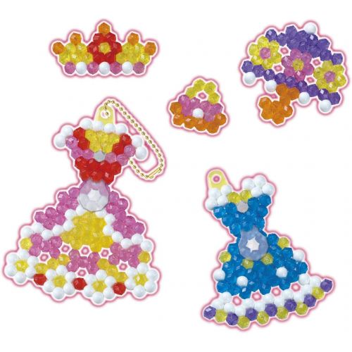  Aquabeads Theme Pack, Craft Sets, Aquabeads Dress Up Key Chain Set