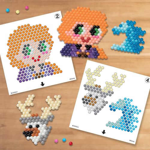  Aquabeads Disney Frozen 2 Playset, Kids Crafts, Beads, Arts and Crafts, Complete Activity Kit for 4+