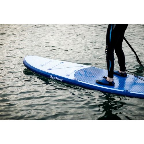  Aquaplanet 10ft Allround Paddle Board - Beginner’s Kit. Air Pump with Pressure Gauge,Adjustable Aluminium Floating Paddle,Repair Kit,Heavy Duty Carry Rucksack & Premium Leash & 4 K