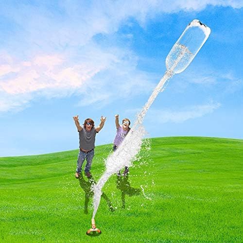  [아마존베스트]Aquapod Water Bottle Rocket Launcher - Launch 2 Liter Soda Bottles Up to 100 ft in the Air - The Cool Backyard Toy Gift that makes Outdoors Fun for Kids, Teenagers, and Adults