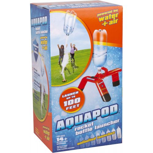  [아마존베스트]Aquapod Water Bottle Rocket Launcher - Launch 2 Liter Soda Bottles Up to 100 ft in the Air - The Cool Backyard Toy Gift that makes Outdoors Fun for Kids, Teenagers, and Adults