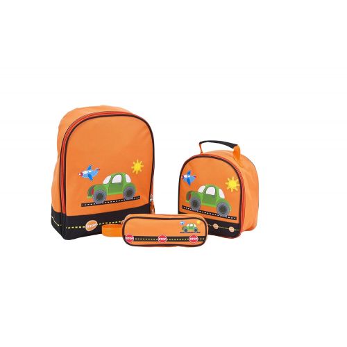  Aquarella Kids 3 Piece Back to School Set, Transportation