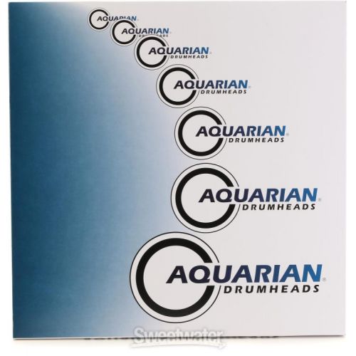  Aquarian Studio-X Series Clear Drumhead - 16 inch