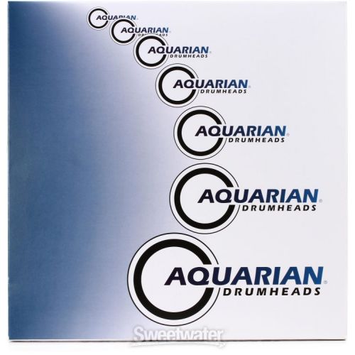  Aquarian Classic Clear Snare Side Drumhead - 14 inch