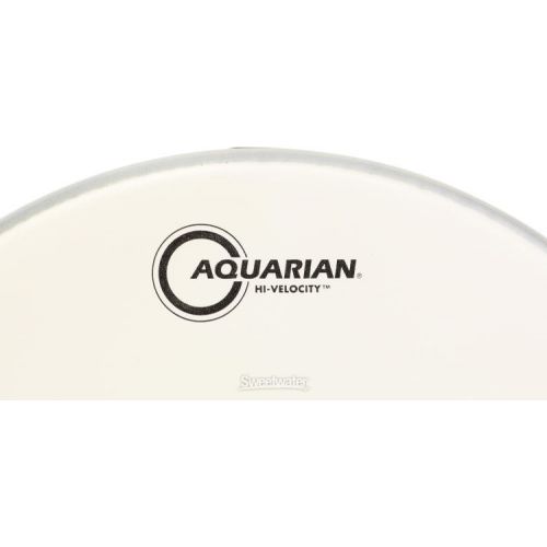  Aquarian Hi-Velocity Series Drumhead - 14 inch - White Textured