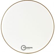 Aquarian Reflector Ice White Bass Drumhead - 24 inch