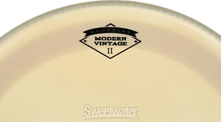  Aquarian Modern Vintage II Super Kick Bass Drumhead - 18 inch