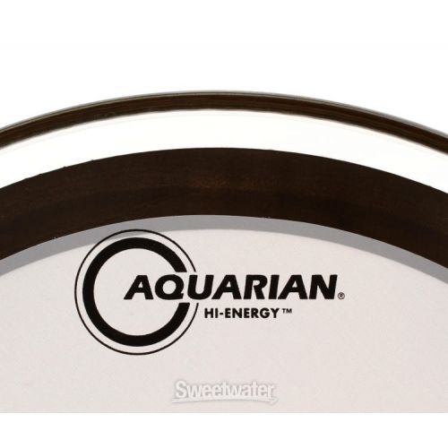  Aquarian Hi-Energy Snare Drumhead with Dot - 14 inch