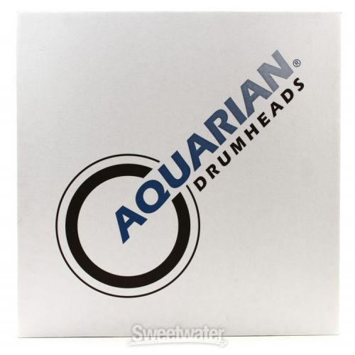  Aquarian Super Kick 10 Clear Bass Drumhead - 24 inch