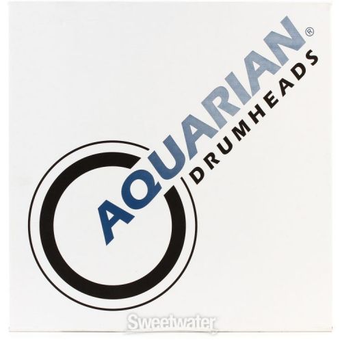  Aquarian Reflector Ice White Bass Drumhead - 22 inch