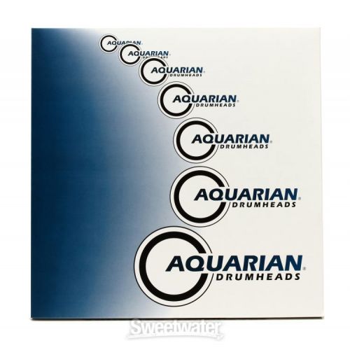  Aquarian Response 2 Clear Drumhead - 10 inch