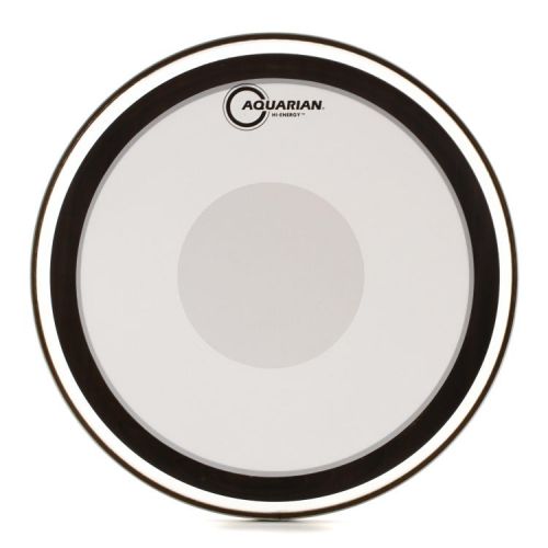  Aquarian Hi-Energy Snare Drumhead with Dot w/ Resonant and Bass Heads