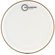 Aquarian Reflector Ice White Super Kick Bass Drumhead - 18 inch