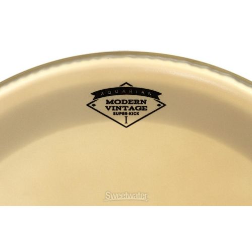  Aquarian Modern Vintage Super Kick I Bass Drumhead - 20 inch