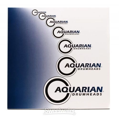  Aquarian Response 2 Clear Drumhead - 14 inch