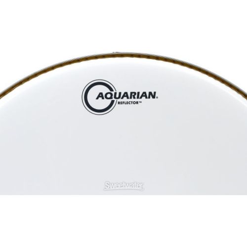  Aquarian Reflector Ice White Drumhead - 16 inch