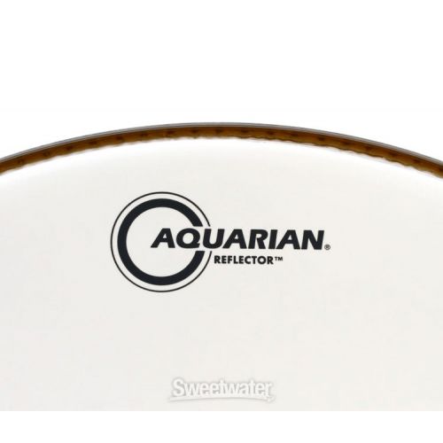  Aquarian Reflector Ice White Drumhead - 18 inch