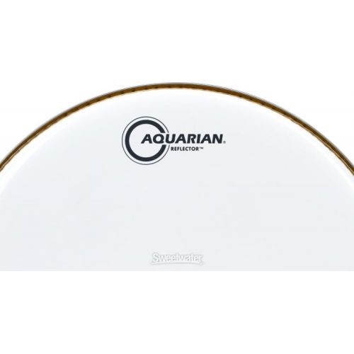  Aquarian Reflector Ice White Drumhead - 13 inch