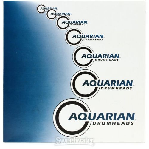  Aquarian Reflector Ice White Drumhead - 8 inch