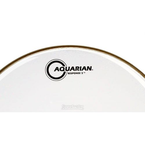  Aquarian Response 2 Clear Drumhead - 13 inch