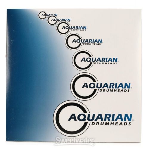  Aquarian Response 2 Clear Drumhead - 16 inch