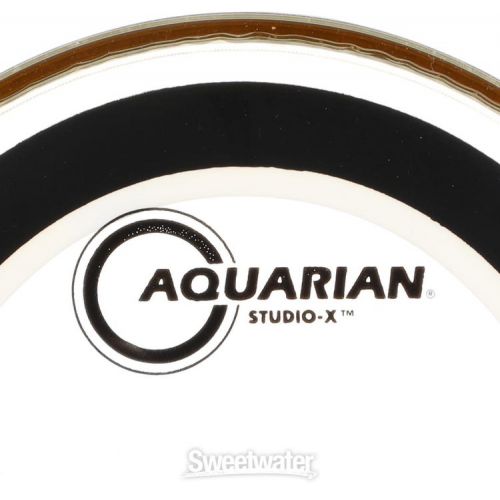  Aquarian Studio-X Series Clear Drumhead - 8 inch