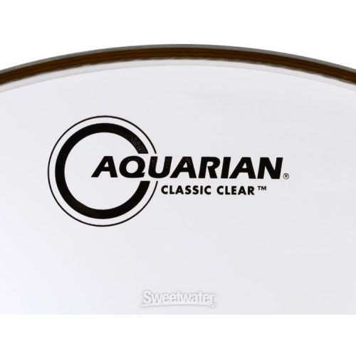  Aquarian Classic Clear Drumhead - 18 inch