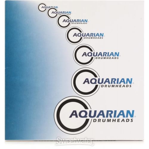  Aquarian Studio-X Series Coated Drumhead - 8 inch