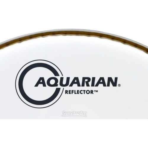  Aquarian Reflector Ice White Drumhead - 10 inch
