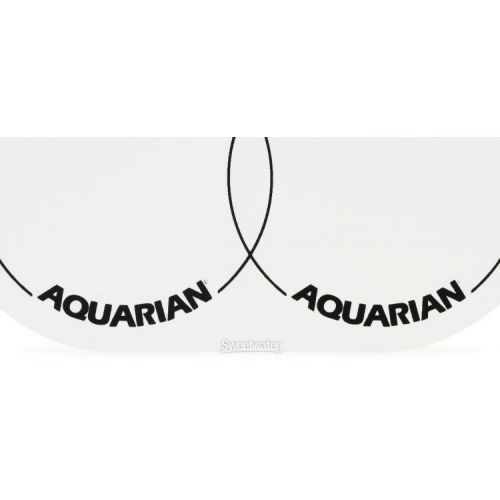  Aquarian Super-Thin Kick Pad - Double