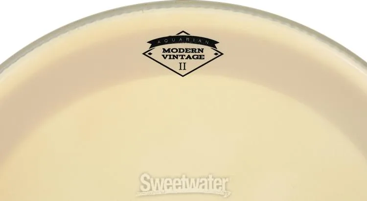  Aquarian Modern Vintage II Super Kick Bass Drumhead - 22 inch