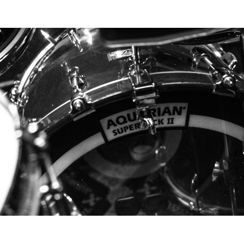  [아마존베스트]Aquarian Super Kick-II Pre Muffled 22-inch Bass