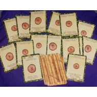 /AquariusWellbeing Rune Cards with Key Words Oracle Deck 25 Cards by Lynn Boyle. Brand New. Self Published.