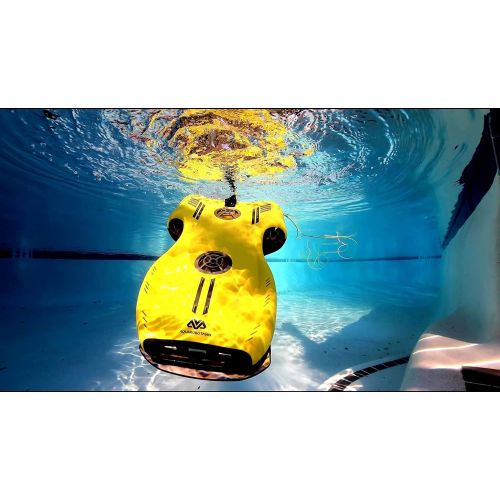  Underwater Drone ROV with 4K UHD Underwater Camera for Realtime Streaming, AQUAROBOTMAN Detachable Battery - Official Store