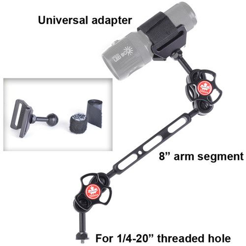  Aquatica 3-Section Delta 3 Arm Set with Light Saddle for Focus or Video Light