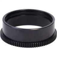 Aquatica 19010 Zoom Gear for Canon 10-18mm f/4.5-5.6 IS STM in Lens Port on Underwater Housing